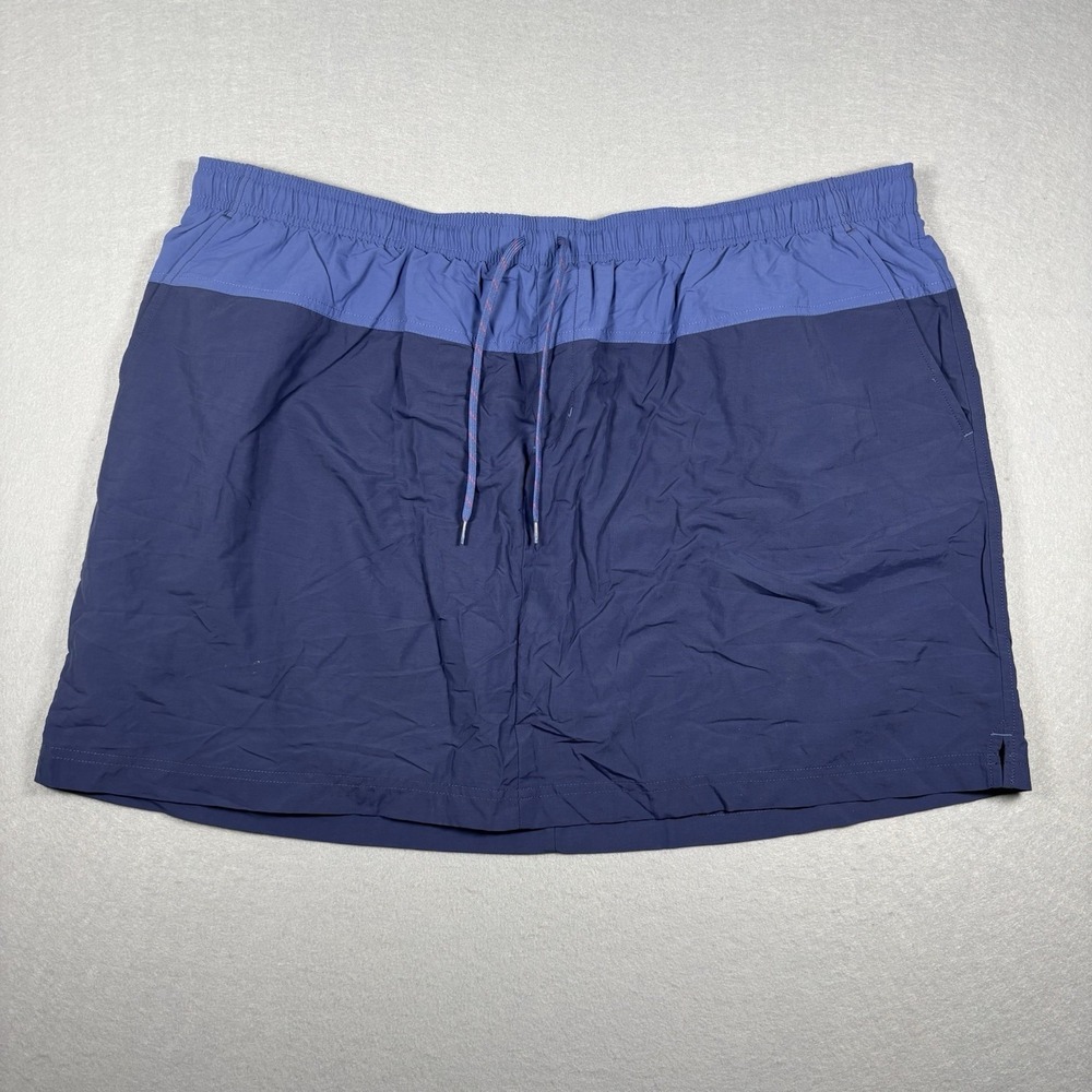 Columbia Sandy River Skort Blue Womens‎ 2X Pockets Elastic Waist Drawcord Hiking